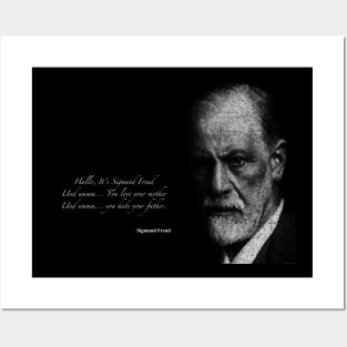 Sigmund freud Posters and Art